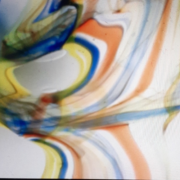 Tarnewiec handblown art glass compote. - Picture 7 of 7